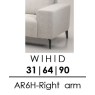 Skandia 31cm Arm - Right - (AR6H) Skandia 31cm Arm - Right - (AR6H)
