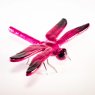 Brushed Pink Dragonfly Large Brushed Pink Dragonfly Large