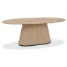 Luma Scandi Oak & Peppercorn 6 Seater Dining Table (200 x 110cm)