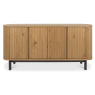 Luma Rustic Oak & Peppercorn Wide Sideboard