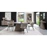 Luma Grey Oiled Oak & Peppercorn Oval Console Table Luma Grey Oiled Oak & Peppercorn Oval Console Table