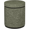 Luma Storage Stool - Pearl Velvet Fabric