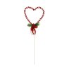 Xmas Candy Cane Heart