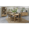Chester Oak 6-8 Extending Dining Table (185 - 235cm) by Bentley Designs