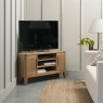 Chester Oak Corner Entertainment Unit by Bentley Designs