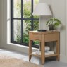 Chester Oak Lamp Table by Bentley Designs