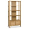Chester Oak Open Display Unit by Bentley Designs Chester Oak Open Display Unit by Bentley Designs