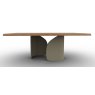 Twins 200 x 100cm Solid Oak Dining Table (CS4153-FRW 200) by Calligaris