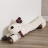 Xmas Westie Draught Excluder 75cm