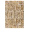 Kuza Portrait Gold Rug by Asiatic
