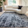 Kuza Abstract Black Rug by Asiatic Kuza Abstract Black Rug by Asiatic