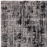 Kuza Abstract Black Rug by Asiatic Kuza Abstract Black Rug by Asiatic