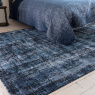 Kuza Abstract Navy Rug by Asiatic Kuza Abstract Navy Rug by Asiatic
