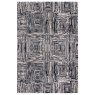 Kuza Portrait Navy Rug by Asiatic