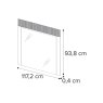 Onyx Mirror by Camel Group Onyx Mirror by Camel Group