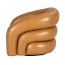 Rocco Swivel Lounge Chair (Brown PU Leather) Rocco Swivel Lounge Chair (Brown PU Leather)
