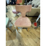 Mila Dining Chair - Pink (Showroom Clearance) Mila Dining Chair - Pink (Showroom Clearance)