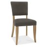 Indus Rustic Oak 4-6 Seater Table & 4 Indus Rustic Oak Upholstered Chairs Set by Bentley Designs Indus Rustic Oak 4-6 Seater Table & 4 Indus Rustic Oak Upholstered Chairs Set by Bentley Designs