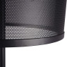 Storm Mesh Black Floor Lamp With Shade