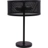 Storm Mesh Black Table Lamp With Shade Storm Mesh Black Table Lamp With Shade