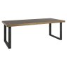 Bloomford 200 x 100cm Dining Table (with Glass Top) by Richmond Interiors