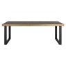 Bloomford 200 x 100cm Dining Table (with Glass Top) by Richmond Interiors Bloomford 200 x 100cm Dining Table (with Glass Top) by Richmond Interiors
