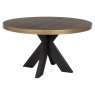 Bloomford 140cm Round Dining Table (with Glass Top) by Richmond Interiors Bloomford 140cm Round Dining Table (with Glass Top) by Richmond Interiors