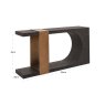 Bazel Console Table by Richmond Interiors Bazel Console Table by Richmond Interiors
