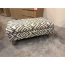 Vermont Ottoman Stool by Alstons (Showroom Clearance)
