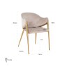 Gwen Dining Chairs by Richmond Interiors Gwen Dining Chairs by Richmond Interiors