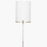 Champagne Gold Metal and Marble Effect Floor Lamp Champagne Gold Metal and Marble Effect Floor Lamp