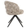 Serenity Swivel Dining Chair (Omara Brown) by Richmond Interiors Serenity Swivel Dining Chair (Omara Brown) by Richmond Interiors