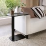 Rilo Height Adjustable Sofa Table (Grey Sintered Stone) by Bentley Designs