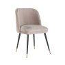 Alicia Dining Chair (Khaki Velvet) by Richmond Interiors Alicia Dining Chair (Khaki Velvet) by Richmond Interiors