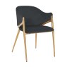 Gwen Dining Chair (Quartz Anthracite) by Richmond Interiors