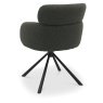 Hugo Swivel Dining Chair (Green Boucle Fabric) by Bentley Designs Hugo Swivel Dining Chair (Green Boucle Fabric) by Bentley Designs