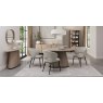 Pair of Arlo Dining Chairs (Beige Fabric) by Bentley Designs Pair of Arlo Dining Chairs (Beige Fabric) by Bentley Designs