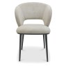 Pair of Arlo Dining Chairs (Beige Fabric) by Bentley Designs Pair of Arlo Dining Chairs (Beige Fabric) by Bentley Designs