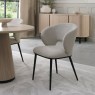 Pair of Arlo Dining Chairs (Beige Fabric) by Bentley Designs Pair of Arlo Dining Chairs (Beige Fabric) by Bentley Designs
