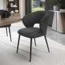 Pair of Arlo Dining Chairs (Grey Fabric) by Bentley Designs Pair of Arlo Dining Chairs (Grey Fabric) by Bentley Designs