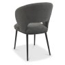Pair of Arlo Dining Chairs (Grey Fabric) by Bentley Designs Pair of Arlo Dining Chairs (Grey Fabric) by Bentley Designs