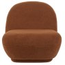Mazie Accent Chair (Rust Fabric) Mazie Accent Chair (Rust Fabric)