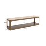 Claridge TV Cabinet (Sand) by Richmond Interiors Claridge TV Cabinet (Sand) by Richmond Interiors