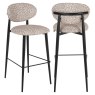Dantes Bar Stool (Natural Geo) by Richmond Interiors Dantes Bar Stool (Natural Geo) by Richmond Interiors