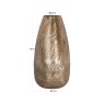 Riza Vase (Gold) by Richmond Interiors Riza Vase (Gold) by Richmond Interiors