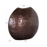 Jony Vase (Dark Brown) by Richmond Interiors Jony Vase (Dark Brown) by Richmond Interiors