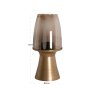 Danea Hurricane Brushed Gold Table Lamp Large by Richmond Interiors Danea Hurricane Brushed Gold Table Lamp Large by Richmond Interiors
