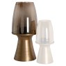 Danea Hurricane Brushed Gold Table Lamp Large by Richmond Interiors