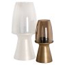 Danea Hurricane Brushed Gold Table Lamp Small by Richmond Interiors Danea Hurricane Brushed Gold Table Lamp Small by Richmond Interiors
