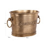 Vinova Brass Antique Wine Cooler by Richmond Interiors Vinova Brass Antique Wine Cooler by Richmond Interiors